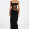 Akio Maxi Dress Black