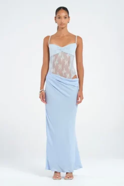 Akio Maxi Dress Sky