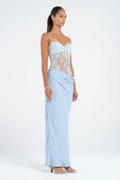 Akio Maxi Dress Sky