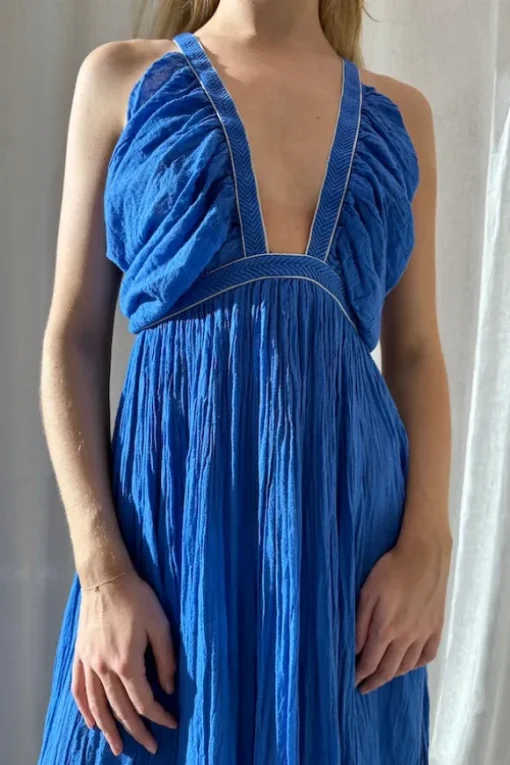 Alka Dress Royal Blue