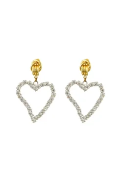 All Of My Heart Earrings Mini Crystal