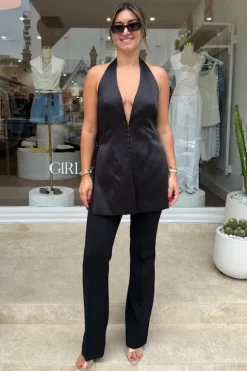 Ama Fitted Pant Black