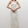 Amiri Denim Dress Angora