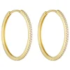Angel Hoops 30mm Gold