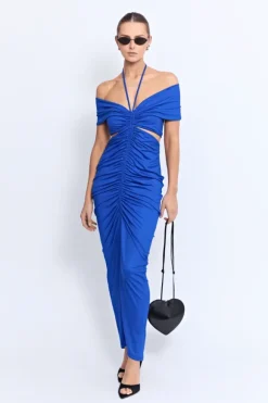 Angello Maxi Dress Ultramarine