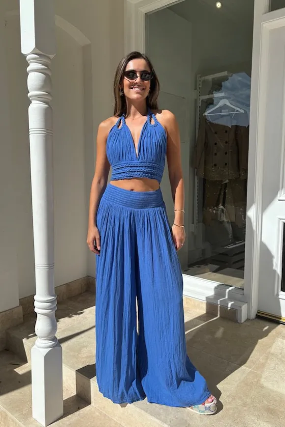 Aphrodite Top Royal Blue