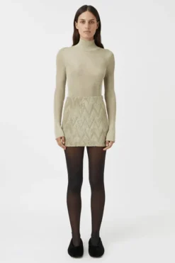 Aretz Turtleneck Champagne