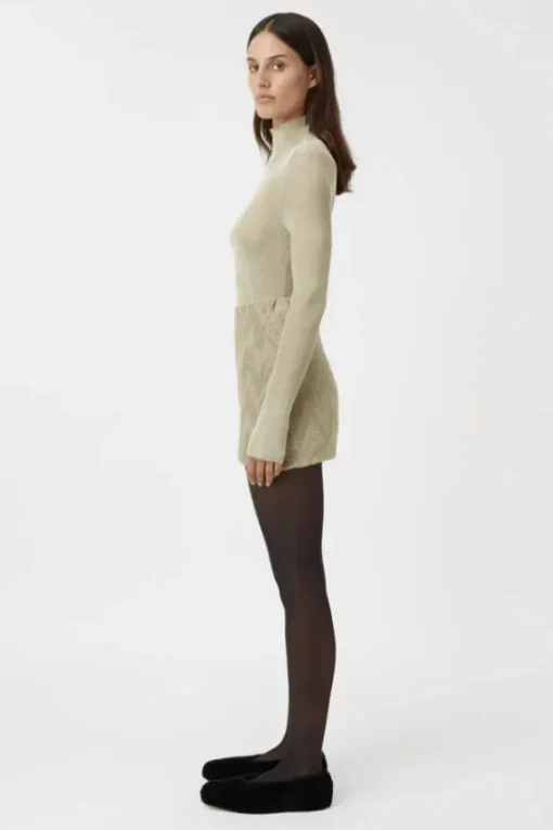 Aretz Turtleneck Champagne