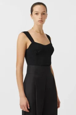 Ariel Tank Black
