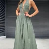 Artemis Dress Khaki