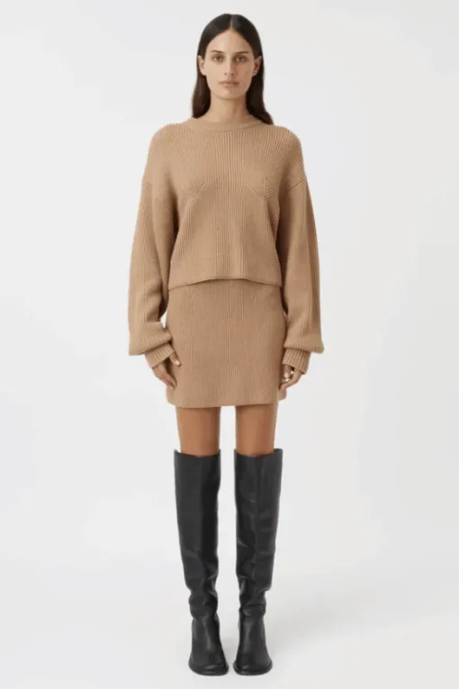 Aurelia Skirt Camel