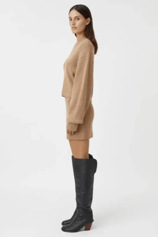 Aurelia Skirt Camel