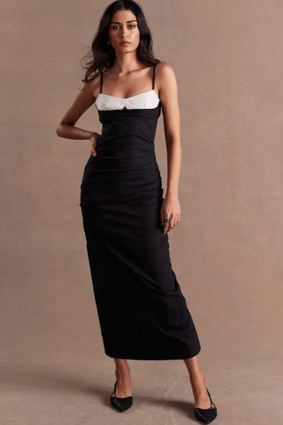 Beguile Dress Black And White