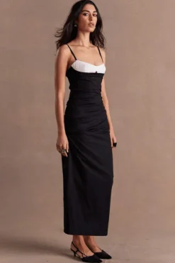 Beguile Dress Black And White