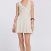 Bella Mini Dress Neutral
