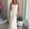 Bloom Maxi Dress Ivory