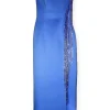 Bloom Midi Dress Blue