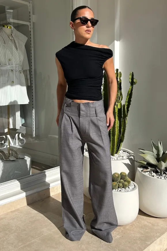 Bobbie Pant Charcoal