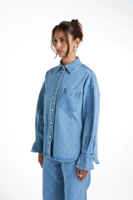 Boss Shirt Blue Denim