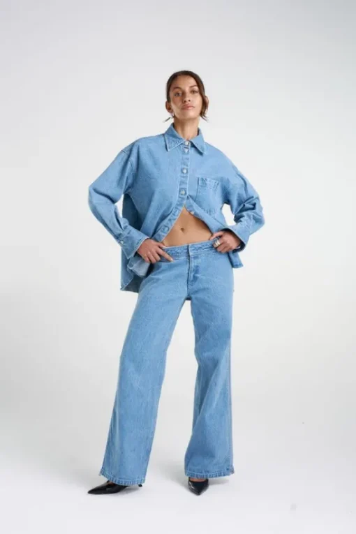 Boss Shirt Blue Denim