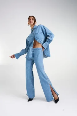 Boss Shirt Blue Denim