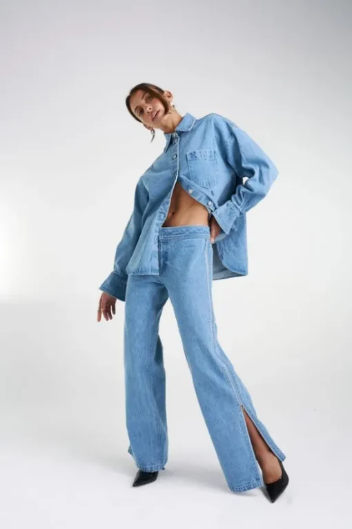 Boss Shirt Blue Denim