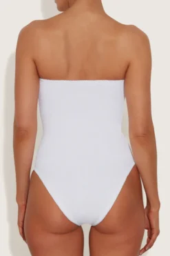 Brooke Swim White
