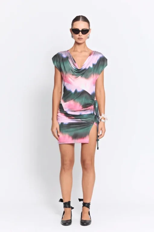 Calloway Reversible Mini Dress Pink Haze