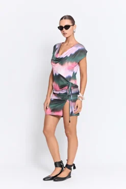 Calloway Reversible Mini Dress Pink Haze