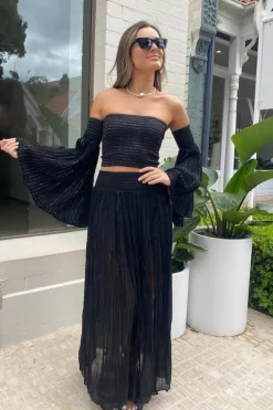 Calypso Skirt Black/Gold