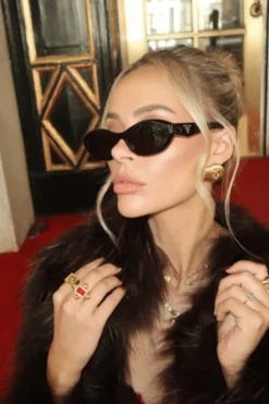 Cameron Earrings Gold