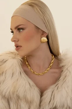 Cameron Earrings Gold