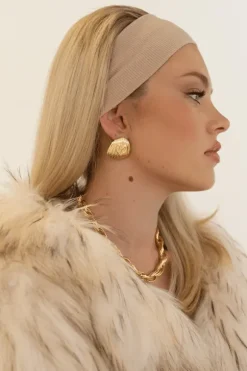 Cameron Earrings Gold