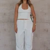 Cargo Link Pants White