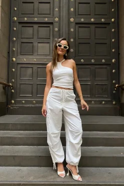 Cargo Link Pants White