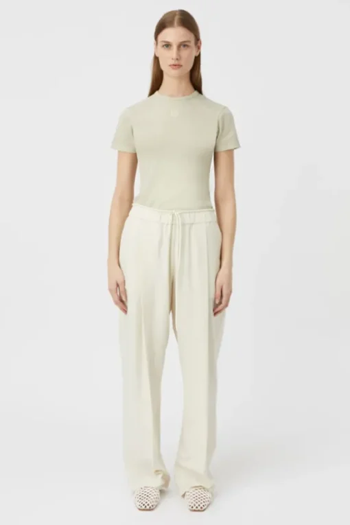 Carlisle Pant Ivory Marle