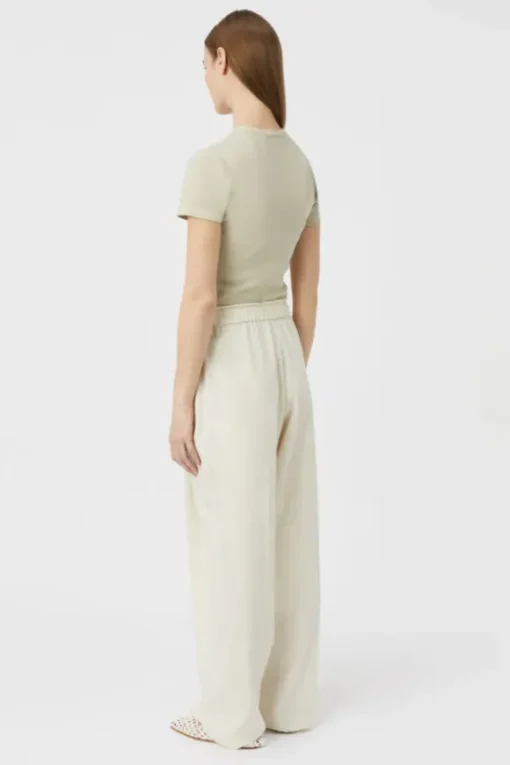 Carlisle Pant Ivory Marle