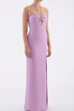 Chantara Halter Gown Lilac