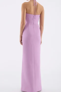 Chantara Halter Gown Lilac