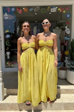 Chloe Dress Lemon
