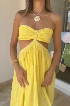 Chloe Dress Lemon