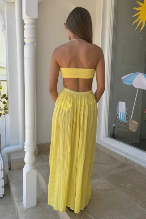 Chloe Dress Lemon