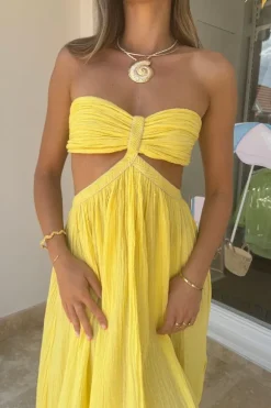 Chloe Dress Lemon