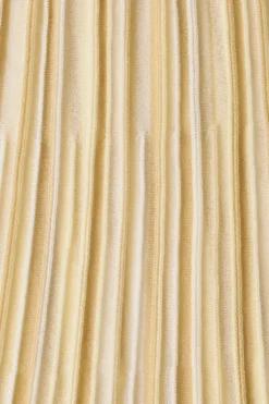 Citara Drawstring Skirt Butter Stripe