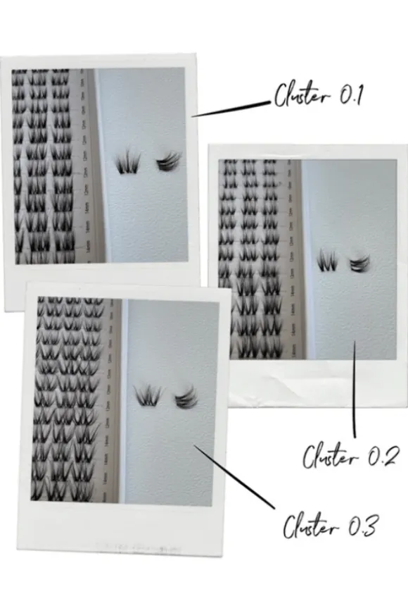 Cluster 0.2 Mix Size Lashes
