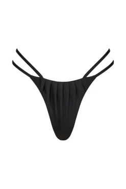 Cosmic String Bottoms Black