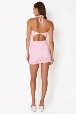 Coupe Heart Cut Out Mini Skirt Ballet Pink