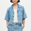 Crop Resort Short Sleeve Shirt Radio