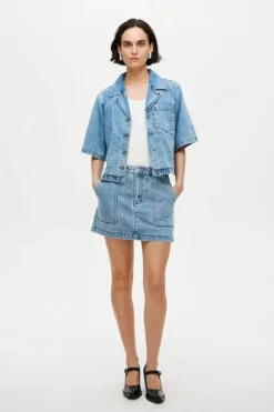 Crop Resort Short Sleeve Shirt Radio