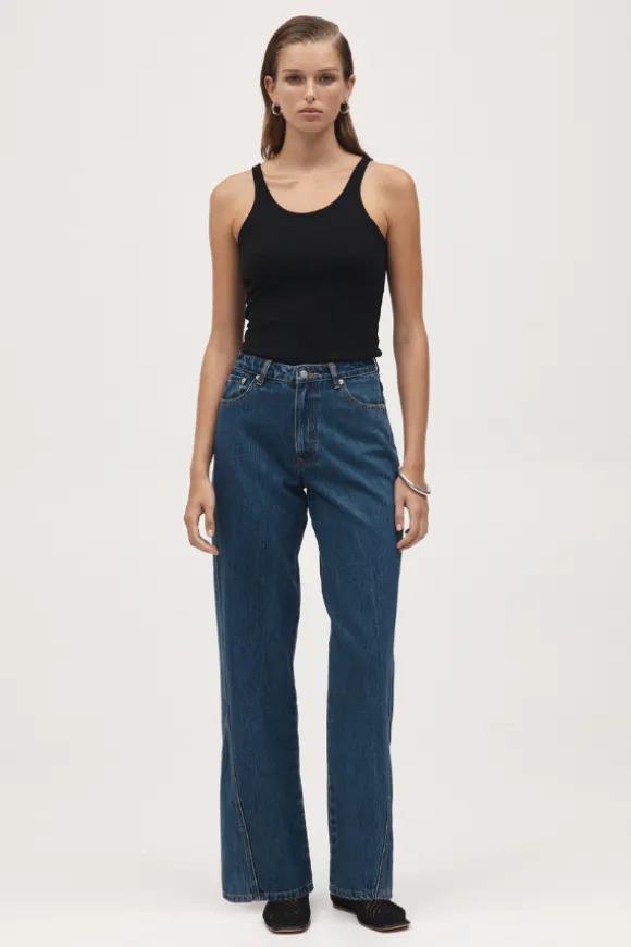 Curve Seam Jean Heritage Blue